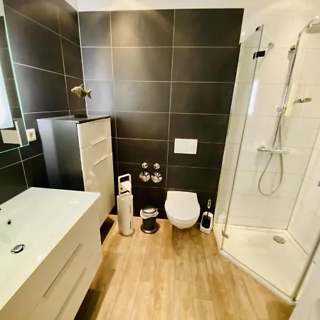 شقة Berringer, Backbord, Direkt An Der Promenade روستوك